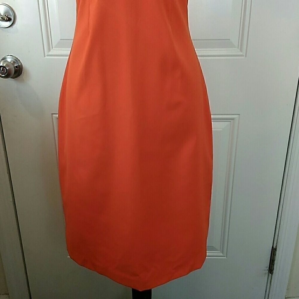 De'sire'e Orange sleeveless dress - Picture 3 of 7
